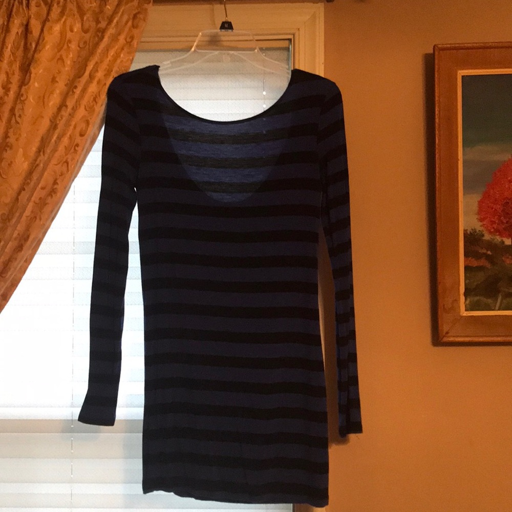 Light long sleeve mini dress